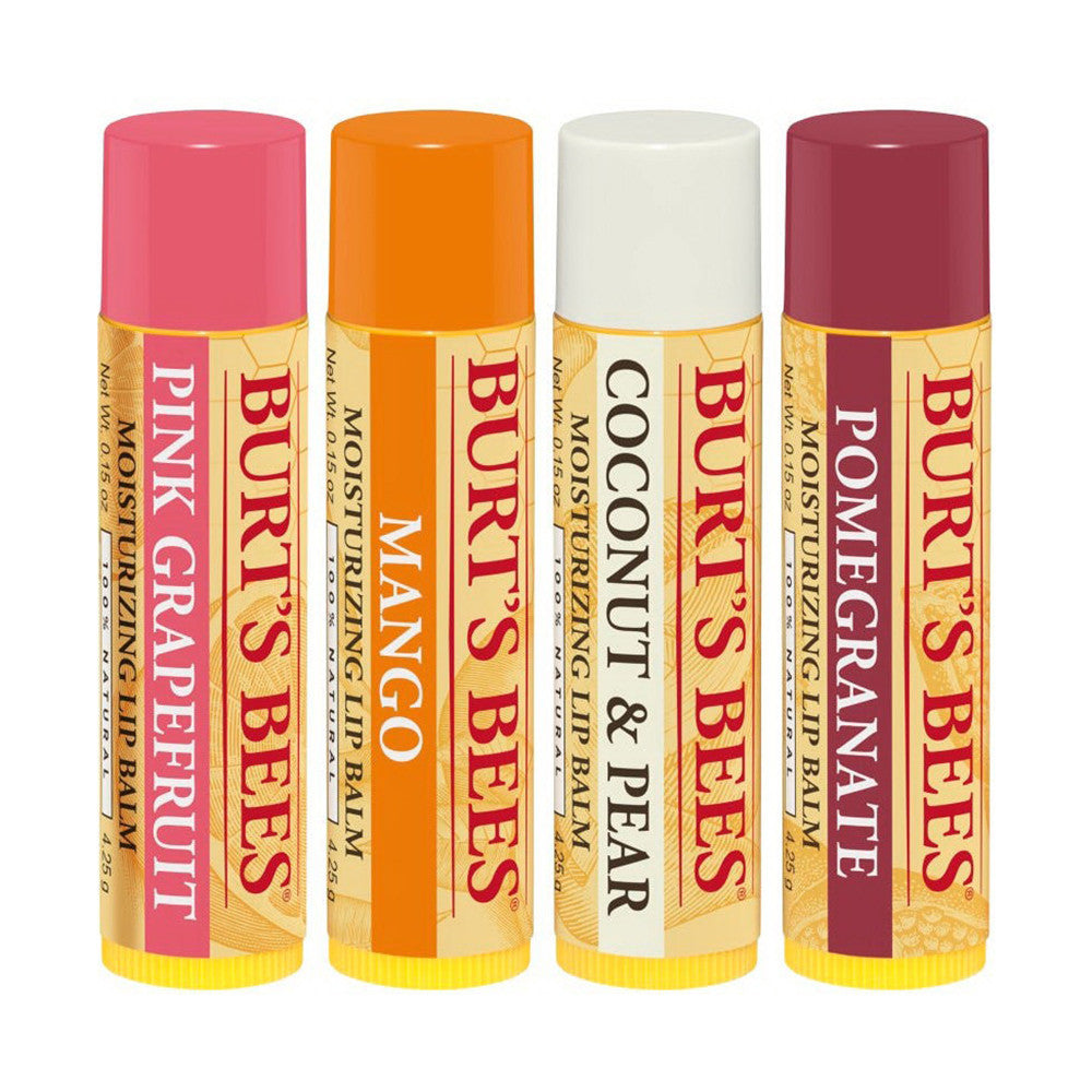 Burts Bees Lip Balm, Superfruit, 4 Ea